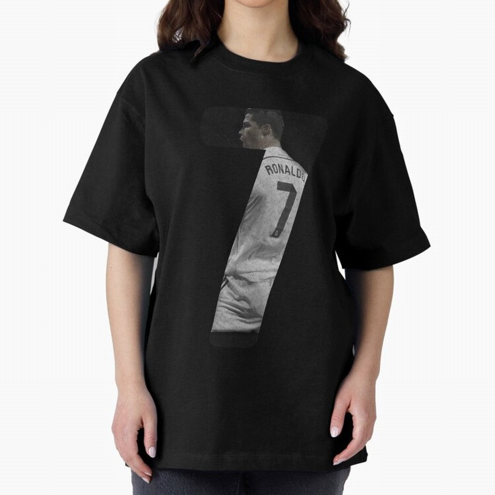 Cristiano Ronaldo shirt number manipulation Oversized T-Shirt Bring Global Tournament Vibes to the FIFA World Cup 2026 Journey through Neymar Highlights, France Pride, Championship Spirit, Famous Goals, Roaring Crowds and International Football