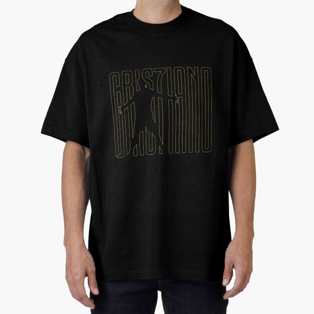 Maglia Cristiano Ronaldo Oversized T-Shirt Bring Champion Energy into FIFA World Cup 2026 Group Stage Spirit, Centered on Netherlands, Mbappe, Classic Soccer Heritage, Championship Pressure, Fan Loyalty and International Pride; Perfect for Fans,