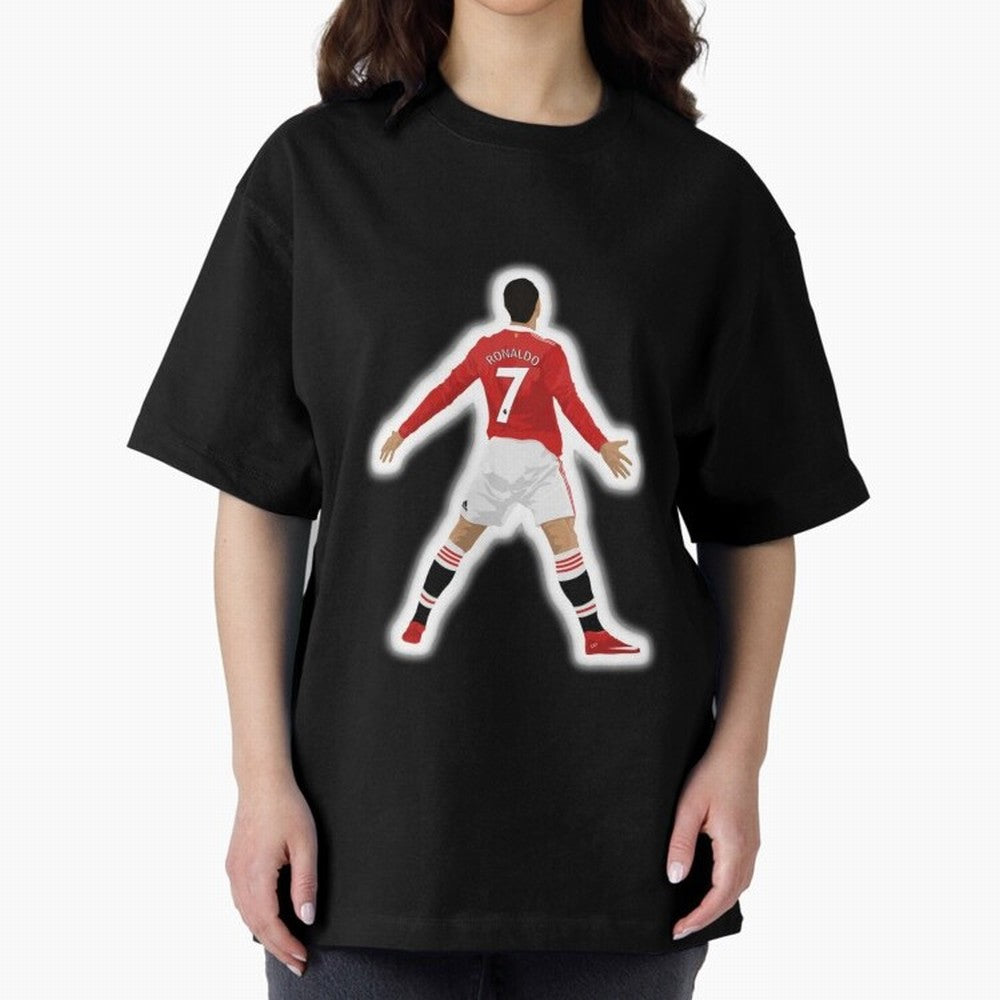 Art Cristiano Ronaldo Oversized T-Shirt Fuel the FIFA World Cup 2026 Journey through Messi, Neymar and Mbappe Highlights, Spain Pride, Game Day Rituals, Football Legends, Country Pride and the Road to the Final; Built for Supporters Chasing Trophy