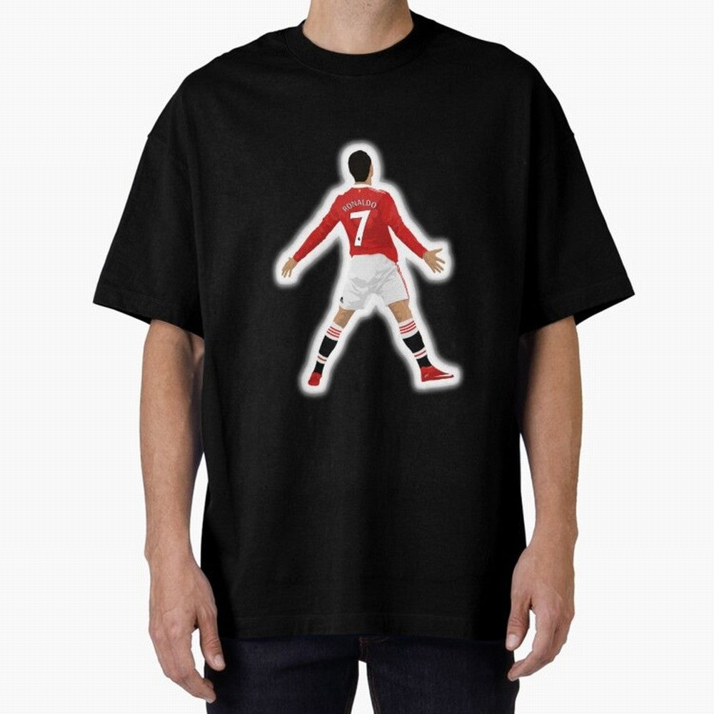 Art Cristiano Ronaldo Oversized T-Shirt Fuel the FIFA World Cup 2026 Journey through Messi, Neymar and Mbappe Highlights, Spain Pride, Game Day Rituals, Football Legends, Country Pride and the Road to the Final; Built for Supporters Chasing Trophy