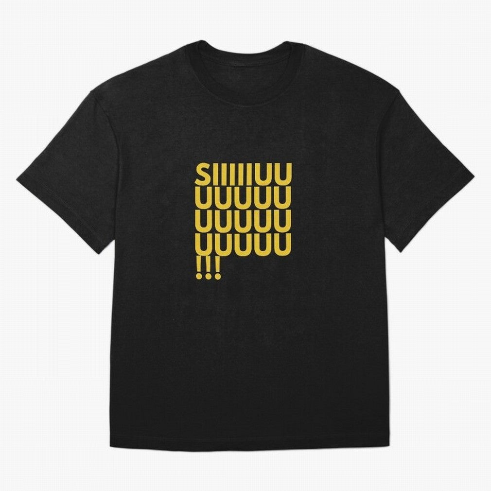 Cristiano Ronaldo Siuuu Oversized T-Shirt Join the Countdown to Match Day Hype around FIFA World Cup 2026, Mbappe and Neymar, Brazil, Portugal and Argentina, Soccer Culture, Superstar Moments, National Team Dreams and Competitive Fire; Built for