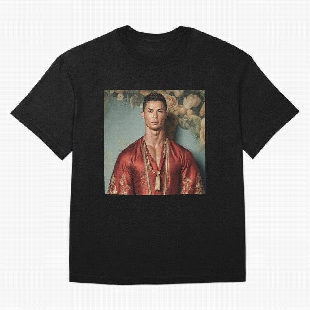 Cristiano Ronaldo Oversized T-Shirt Celebrate Every Goal in Global Football Passion for FIFA World Cup 2026, Celebrating Mbappe and Neymar, Germany, Game Day Rituals, Football Legends, Country Pride and the Road to the Final; Great for Supporters