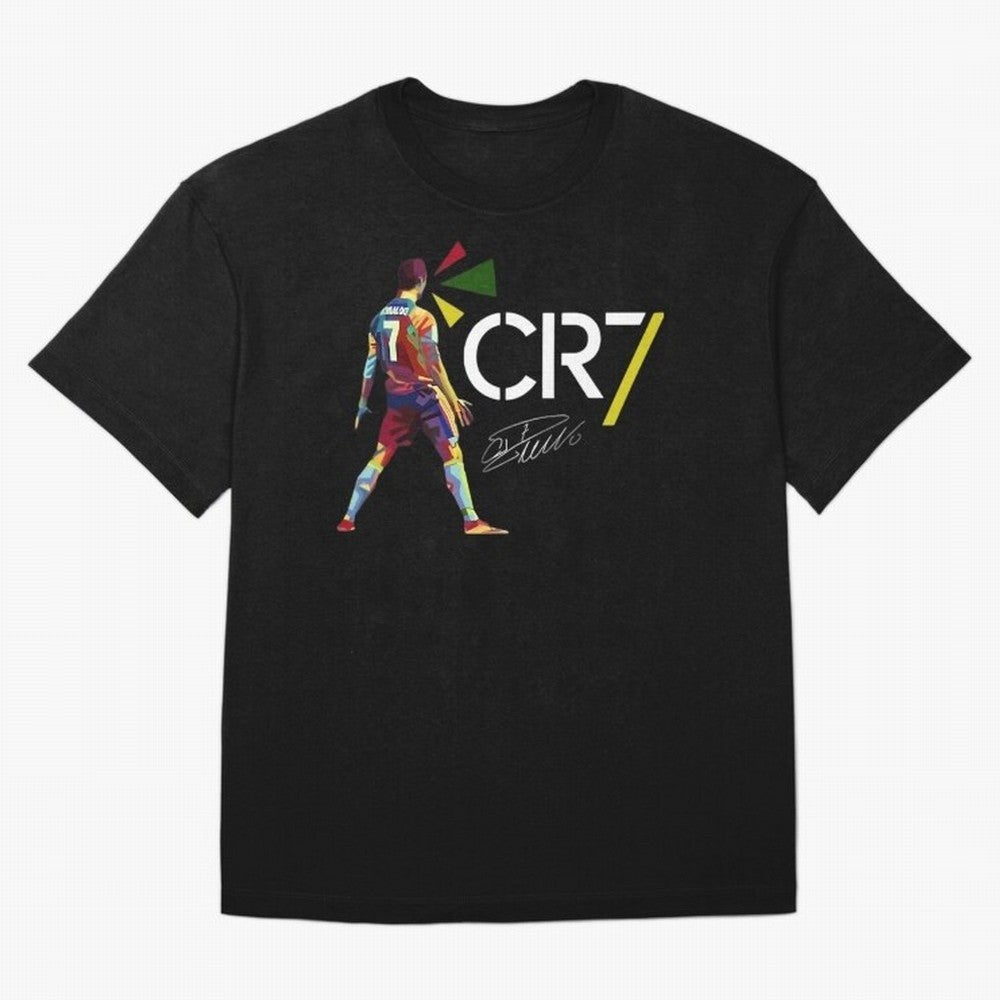 Cr7 Cristiano Ronaldo Signature Oversized T-Shirt Remember Iconic Moments from Match Day Hype around FIFA World Cup 2026 Group Stage, Haaland and Mbappe, England, Supporter Pride, Iconic Celebrations, Legendary Names and Global Match Day Energy;