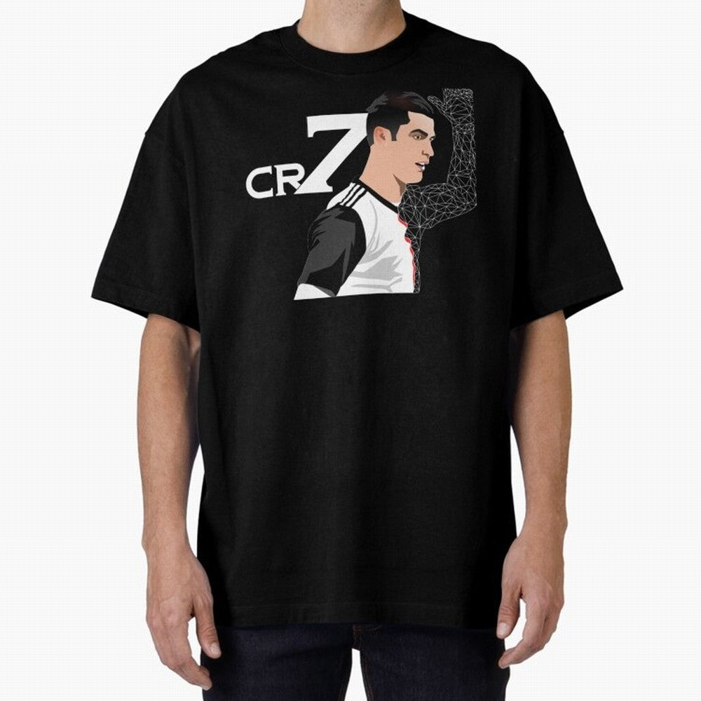 Cristiano Ronaldo 7 Cristiano Ronaldo Cristiano Oversized T-Shirt Remember Match Day Hype around FIFA World Cup 2026 Group Stage, Messi, Neymar and Mbappe, Netherlands, Match Day Excitement, Supporter Culture, Golden Goals and Global Football