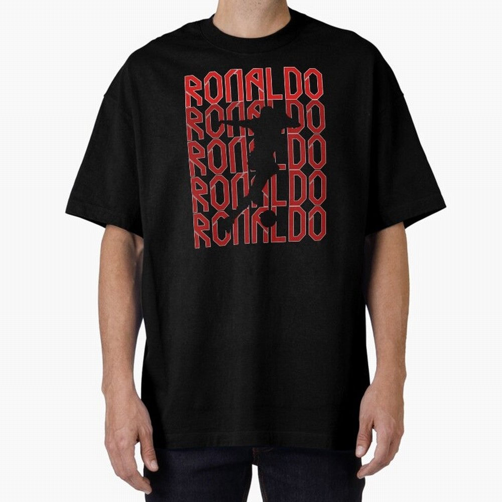 Cristiano Ronaldo Oversized T-Shirt Celebrate the Biggest Stage of the FIFA World Cup 2026 Journey through Messi, Neymar and Mbappe Highlights, France Pride, Game Day Rituals, Football Legends, Country Pride and the Road to the Final; Great for