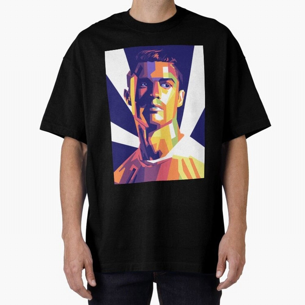 Cristiano Ronaldo cristiano ronaldo Oversized T-Shirt Bring Champion Energy into FIFA World Cup 2026 Group Stage for Fans of Neymar, Haaland and Cristiano Ronaldo and France and Portugal, Bringing Football History, Final Match Energy, Crowd Noise