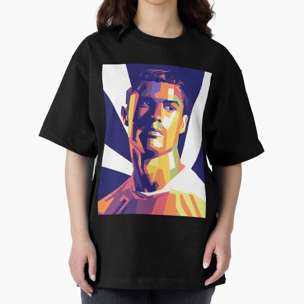 Cristiano Ronaldo cristiano ronaldo Oversized T-Shirt Bring Champion Energy into FIFA World Cup 2026 Group Stage for Fans of Neymar, Haaland and Cristiano Ronaldo and France and Portugal, Bringing Football History, Final Match Energy, Crowd Noise