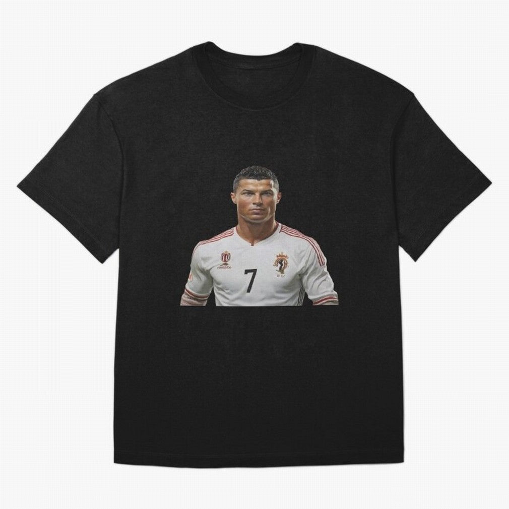 Sticker Ronaldo 2024 Oversized T-Shirt Celebrate the Biggest Stage of FIFA World Cup 2026 Group Stage for Fans of Messi, CR7 and Mbappe and France and Portugal, Bringing Champion Mindset, Group Stage Buzz, Knockout Tension and Passionate Fan