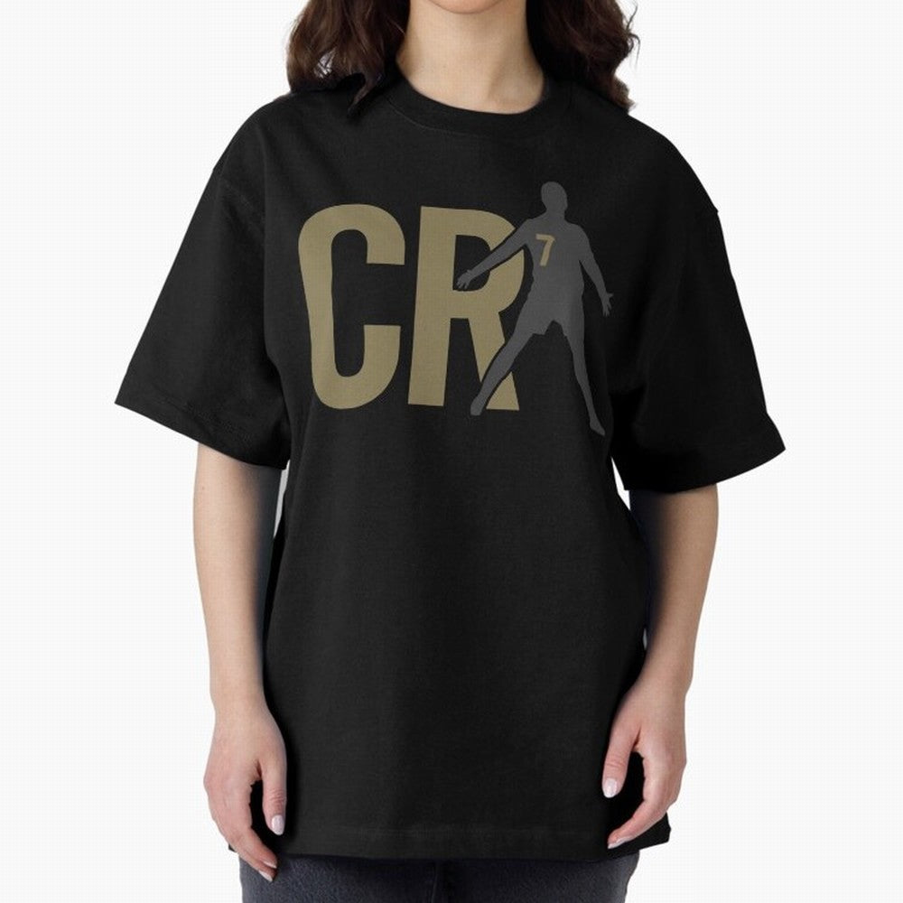 CR7 - Cristiano Ronaldo Oversized T-Shirt Celebrate Unforgettable Nights in FIFA World Cup 2026 Group Stage for Fans of Messi, CR7 and Mbappe and Argentina and Brazil, Bringing Worldwide Fan Energy, Dramatic Goals, Stadium Lights and Championship