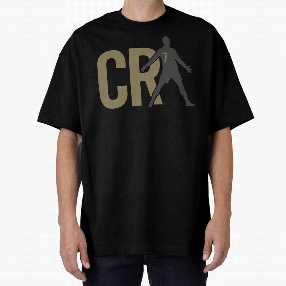 CR7 - Cristiano Ronaldo Oversized T-Shirt Celebrate Unforgettable Nights in FIFA World Cup 2026 Group Stage for Fans of Messi, CR7 and Mbappe and Argentina and Brazil, Bringing Worldwide Fan Energy, Dramatic Goals, Stadium Lights and Championship