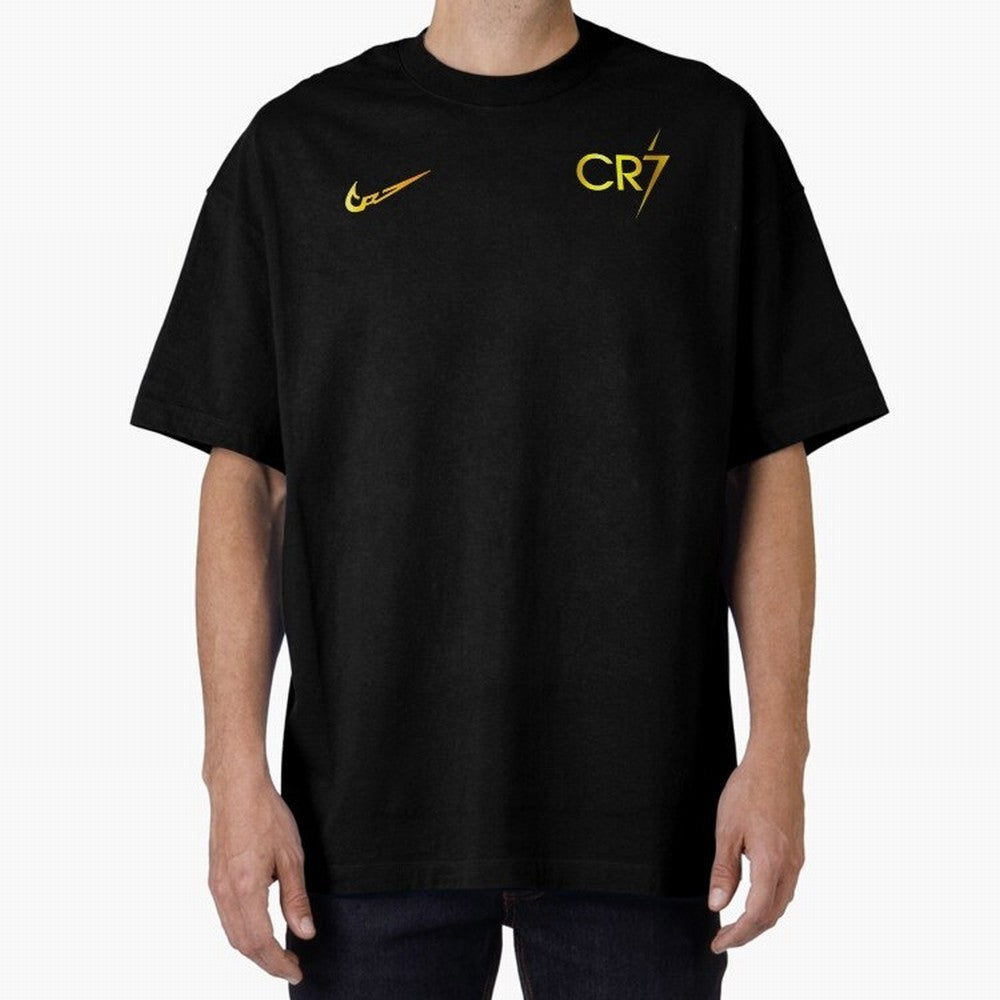 Cristiano Ronaldo Gold Edition Oversized T-Shirt Bring FIFA World Cup 2026 Group Stage for Fans of CR7 and Messi and Germany, Bringing Supporter Pride, Iconic Celebrations, Legendary Names and Global Match Day Energy; Perfect for Fans, Collectors,