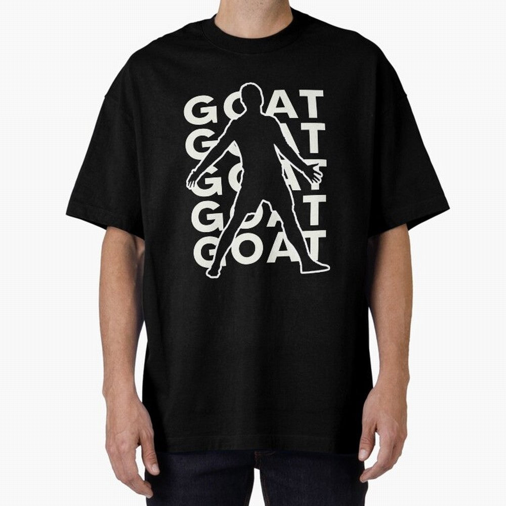 Cristiano Ronaldo the goat CR7 Oversized T-Shirt Celebrate the Magic of FIFA World Cup 2026 Group Stage for Fans of Neymar and France and Portugal, Bringing Worldwide Fan Energy, Dramatic Goals, Stadium Lights and Championship Celebrations; Made