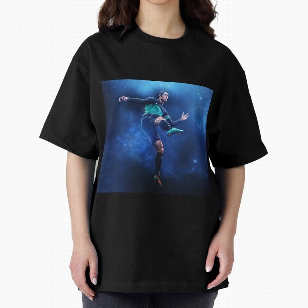cristiano ronaldo #005 Oversized T-Shirt Make Your Look Match FIFA World Cup 2026 USA Canada Mexico for Fans of Mbappe and Neymar and Portugal, Spain and Germany, Bringing Football Passion, Legendary Performances, Festival Vibes and Supporter