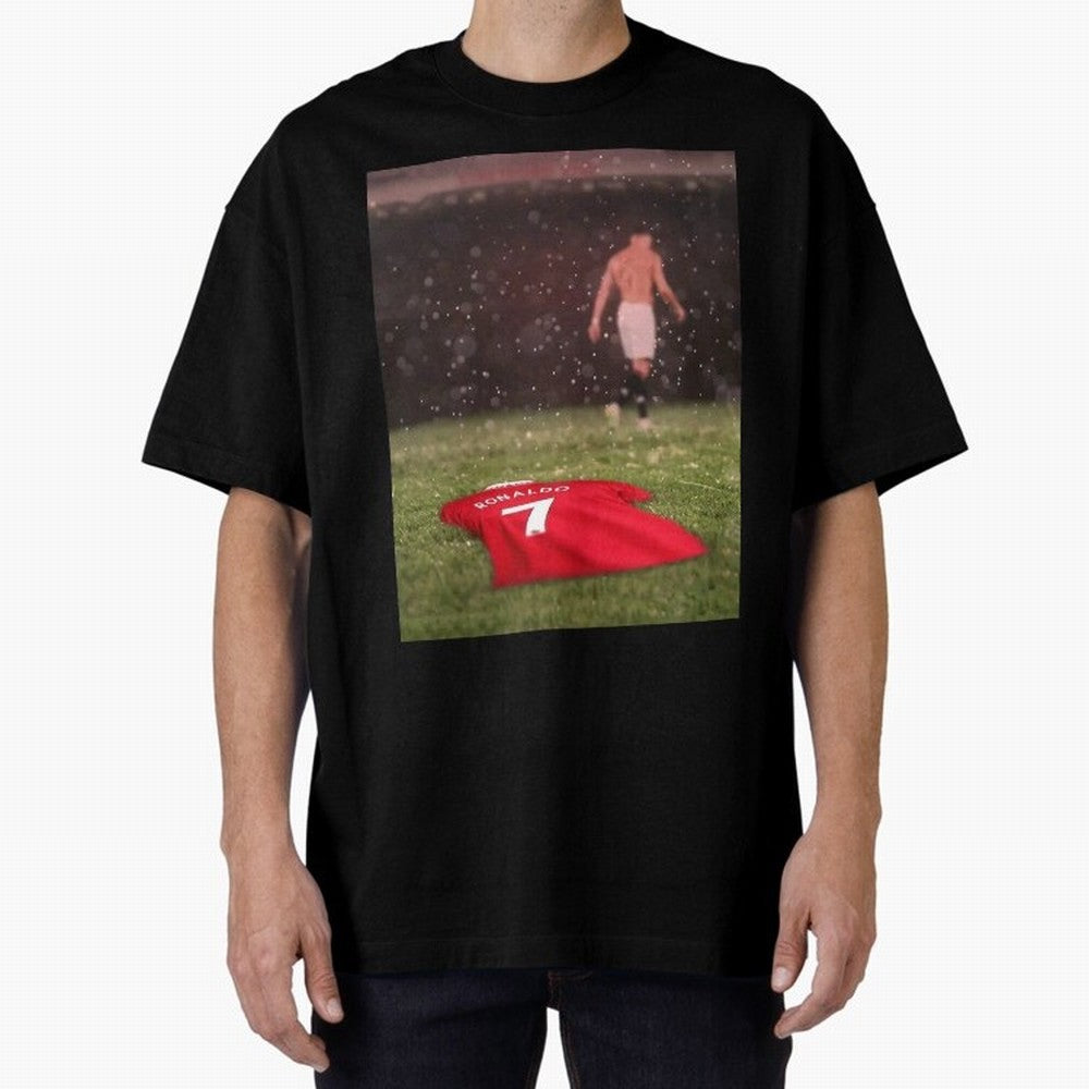 Cristiano Ronaldo Oversized T-Shirt Celebrate Football Dreams Across FIFA World Cup 2026 Group Stage Spirit, Featuring Brazil, Messi, Neymar and Mbappe, Stadium Memories, Football Loyalty, International Chants and Championship Tradition; Ideal for
