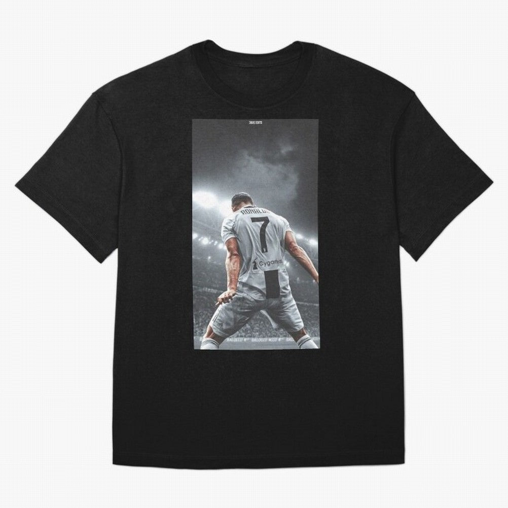 Cristiano Ronaldo Fantastic Oversized T-Shirt Feel Global Football Passion for FIFA World Cup 2026, Driven by Haaland, Brazil, Football Passion, Legendary Performances, Festival Vibes and Supporter Community; Ideal for Football Dads, Football Moms,