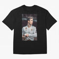 Cr7 Oversized T-Shirt Show Your Love for FIFA World Cup 2026 Spirit, Highlighting Spain, CR7 and Messi, Vintage Soccer Flavor, Modern Football Stars, National Flags and Final Night Emotion; Perfect for People Who Love Argentina, Brazil, France,