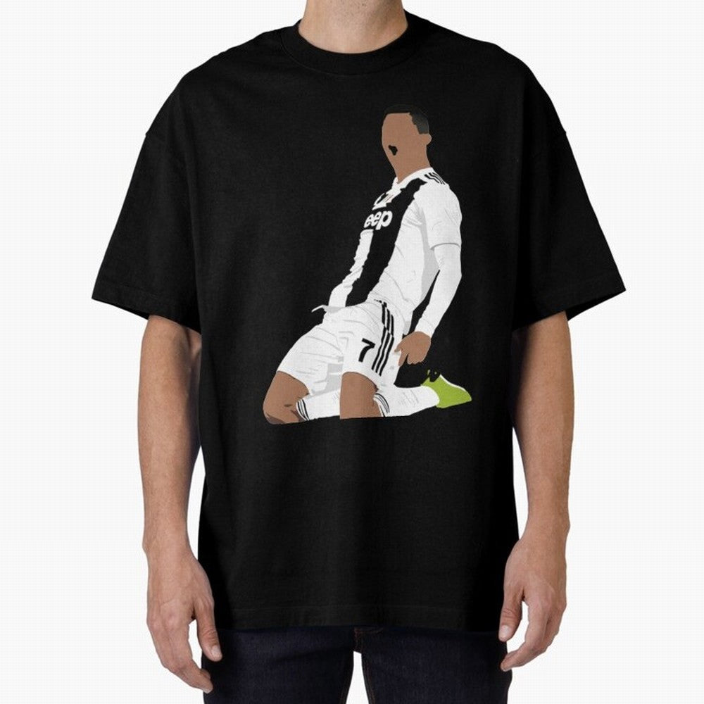 Cristiano Ronaldo Cristiano Ronaldo Oversized T-Shirt Join the Countdown to Global Football Passion for FIFA World Cup 2026 Group Stage, with Messi and Cristiano Ronaldo, England, Stadium Chants, National Pride, Trophy Dreams and Unforgettable