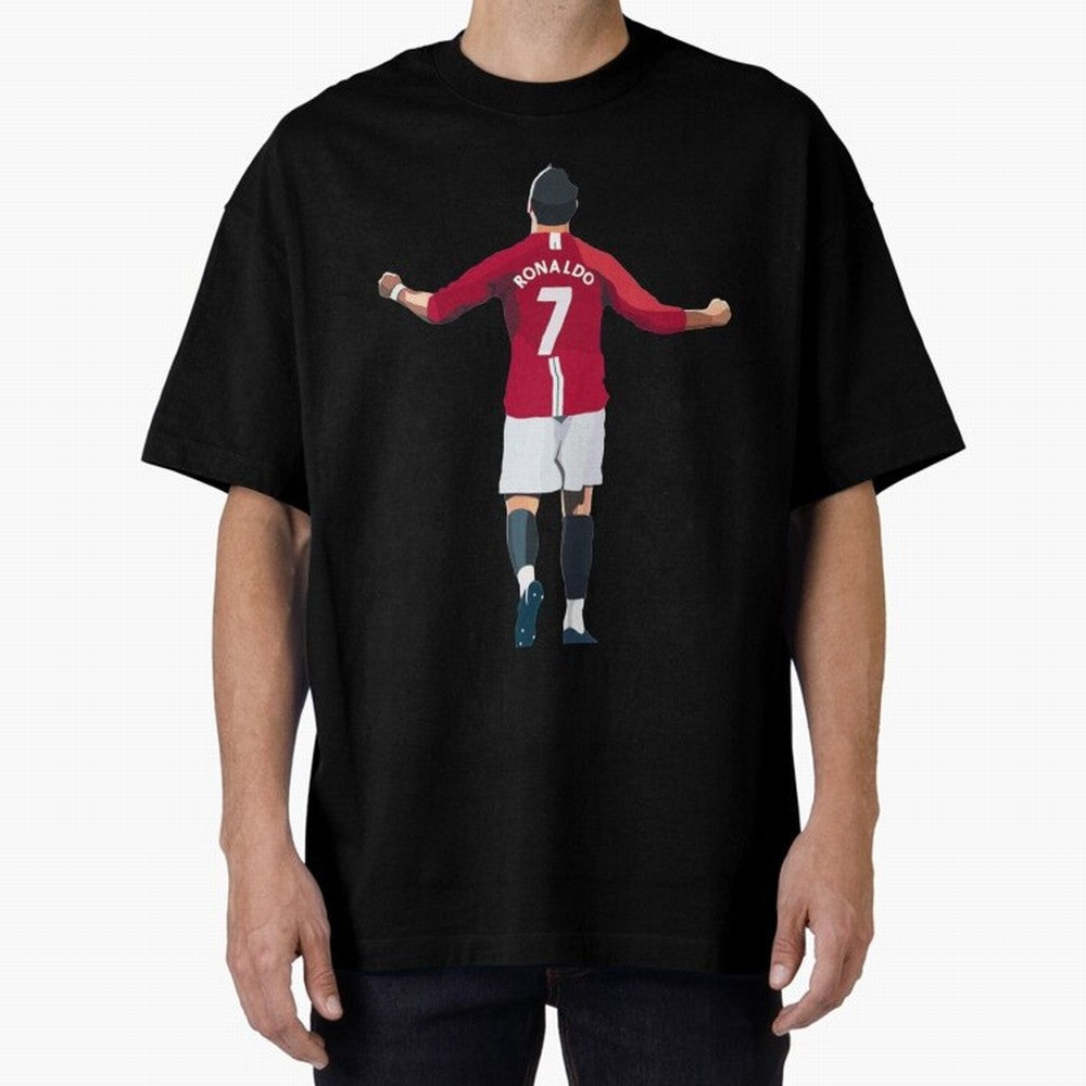 Cristiano Ronaldo Legend Cristiano Ronaldo Oversized T-Shirt Honor Champions and Dreams in Match Day Hype around FIFA World Cup 2026 USA Canada Mexico, Messi, CR7 and Mbappe, England, France and Netherlands, Global Supporter Spirit, Legendary
