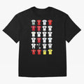 Cristiano Ronaldo Football Oversized T-Shirt Represent FIFA World Cup 2026 USA Canada Mexico for Fans of Cristiano Ronaldo and Portugal, Spain and Germany, Bringing Match Day Excitement, Supporter Culture, Golden Goals and Global Football Passion;