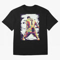 Cristiano Ronaldo Art cristiano ronaldo Oversized T-Shirt Get Ready for Global Football Passion for FIFA World Cup 2026 Group Stage, Highlighting Messi and Cristiano Ronaldo, Argentina, France and Brazil, Stadium Chants, National Pride, Trophy
