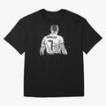 Cristiano Ronaldo Cristiano ronaldo back Oversized T-Shirt Step into FIFA World Cup 2026 Made for Neymar, Haaland and Cristiano Ronaldo, Portugal Energy, Stadium Memories, Football Loyalty, International Chants and Championship Tradition; Built for