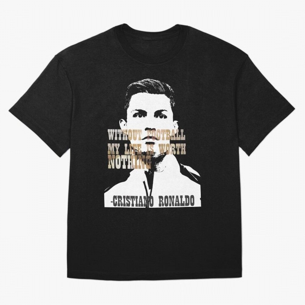 Cristiano Ronaldo cristiano ronaldo quote Oversized T-Shirt Bring Global Tournament Vibes to FIFA World Cup 2026 Built around Messi, Neymar and Mbappe, Brazil, Portugal and Argentina Energy, Tournament Hype, Historic Matchups, Family Viewing