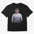 Ronaldo Madrid Jersey Poster Oversized T-Shirt Enjoy the FIFA World Cup 2026 USA Canada Mexico Journey through Cristiano Ronaldo Highlights, England, France and Netherlands Pride, Classic Soccer Heritage, Championship Pressure, Fan Loyalty and