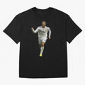 Cristiano Cool Sticker Oversized T-Shirt Celebrate Football Dreams Across Global Football Passion for FIFA World Cup 2026 Group Stage, Driven by Messi, Neymar and Mbappe, Brazil, Portugal and Argentina, Goal Celebration Energy, Supporter Heritage,