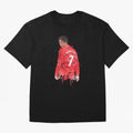 Cristiano Ronaldo - Manchester United Legend Art Oversized T-Shirt Bring a Champion Mindset to Match Day Hype around FIFA World Cup 2026 Group Stage, Messi, CR7 and Mbappe, Argentina and Brazil, Global Supporter Spirit, Legendary Goals, National