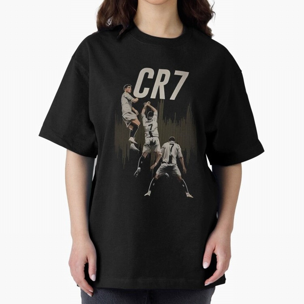 Cr7 Oversized T-Shirt Join FIFA World Cup 2026 Group Stage Filled with Neymar, Brazil, Portugal and Argentina Energy, Retro Football Energy, Iconic Rivalries, Trophy Chase Drama and Stadium Atmosphere; Created for Match Day Parties, Soccer Gifts,