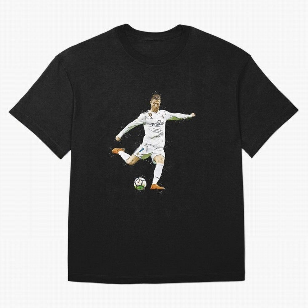 Cristiano Ronaldo Celebration Oversized T-Shirt Celebrate Rivalries and Pride in the FIFA World Cup 2026 USA Canada Mexico Journey through Neymar, Haaland and Cristiano Ronaldo Highlights, Portugal Pride, Football History, Final Match Energy, Crowd