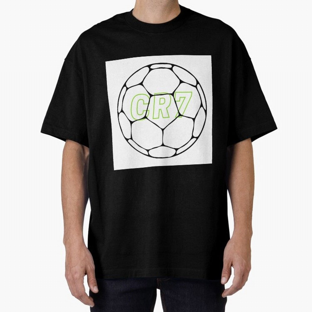 Cristiano Ronaldo CR7 Oversized T-Shirt Refresh FIFA World Cup 2026 USA Canada Mexico Made for Neymar, Argentina, France and Brazil Energy, Classic Soccer Heritage, Championship Pressure, Fan Loyalty and International Pride; Ideal for Football