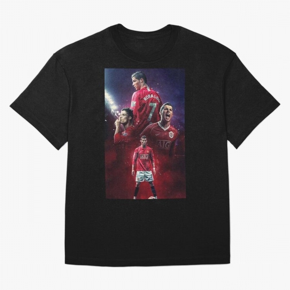 Cristiano Ronaldo dos Santos Aveiro Art Oversized T-Shirt Bring World Football Passion into the FIFA World Cup 2026 Journey through Neymar, Haaland and Cristiano Ronaldo Highlights, Germany Pride, Fan Favorite Moments, National Team Passion, Big