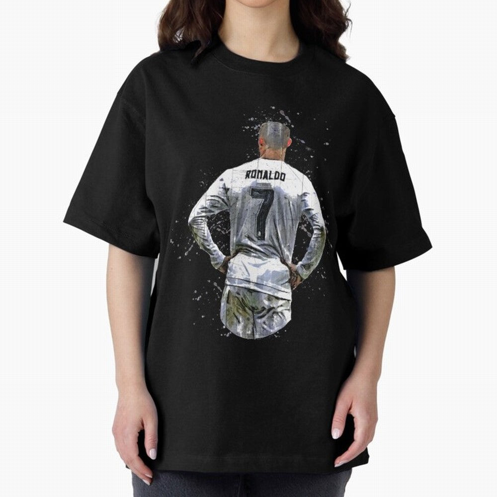 Cristiano Ronaldo Cristiano Ronaldo cr7 Oversized T-Shirt Bring International Match Energy to Match Day Hype around FIFA World Cup 2026 USA Canada Mexico, CR7 and Messi, Netherlands, Stadium Memories, Football Loyalty, International Chants and