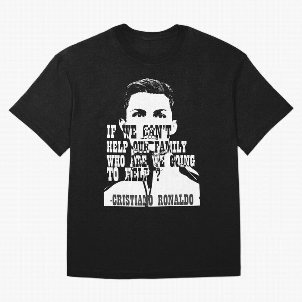 Cristiano Ronaldo cristiano ronaldo quotes Oversized T-Shirt Fuel Global Football Passion for FIFA World Cup 2026, Capturing CR7 and Messi, Spain, Football History, Final Match Energy, Crowd Noise and Once in a Lifetime Moments; Built for