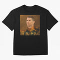 cristiano ronaldo - replaceface Oversized T-Shirt Fuel FIFA World Cup 2026 USA Canada Mexico for Fans of Haaland and Germany, Bringing Stadium Chants, National Pride, Trophy Dreams and Unforgettable Football Memories; Great for Supporters Who Love
