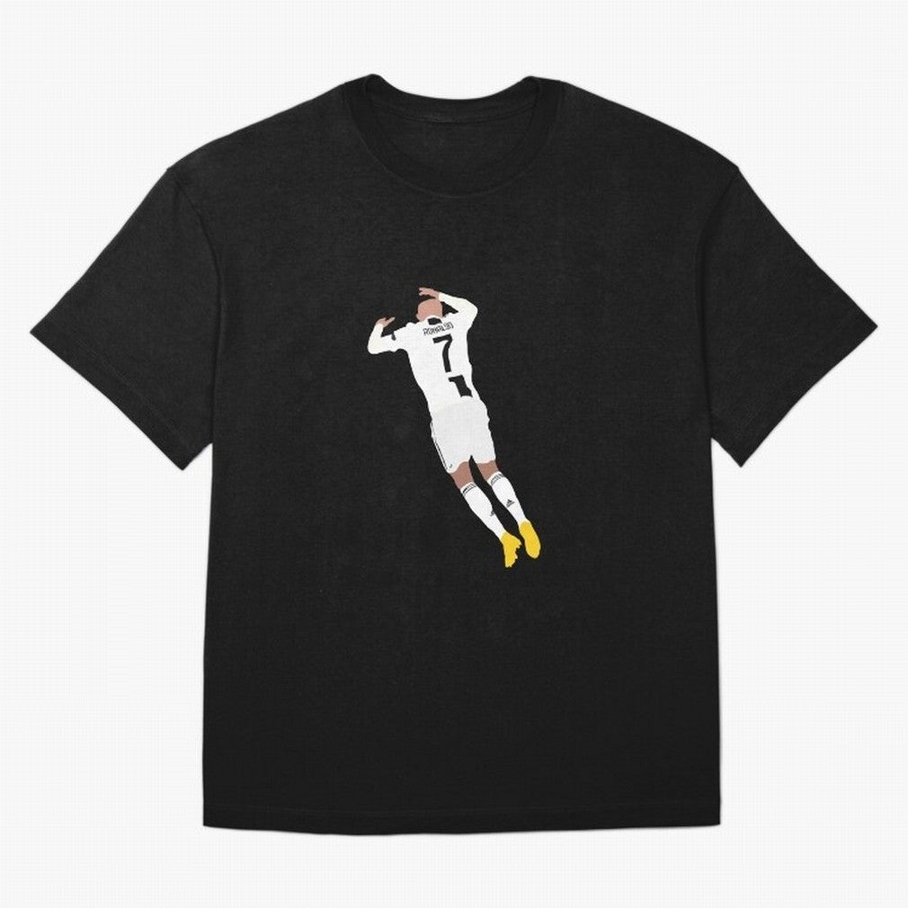 cristiano ronaldo goal celebration Oversized T-Shirt Show Love for Legendary Goals in FIFA World Cup 2026 Inspired by Messi, Neymar and Mbappe, England, France and Netherlands Energy, Fan Favorite Moments, National Team Passion, Big Match Drama and
