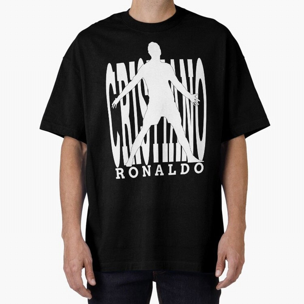 Cristiano Ronaldo - The Legend! Oversized T-Shirt Celebrate National Team Dreams in FIFA World Cup 2026 for Fans of CR7 and Spain and Netherlands, Bringing Football Passion, Legendary Performances, Festival Vibes and Supporter Community; Made for