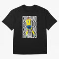 Cristiano Ronaldo Siuuuu Celebration Oversized T-Shirt Bring a Champion Mindset to Match Day Hype around FIFA World Cup 2026, Mbappe and Neymar, Argentina and Brazil, Tournament Hype, Historic Matchups, Family Viewing Parties and Global Sports