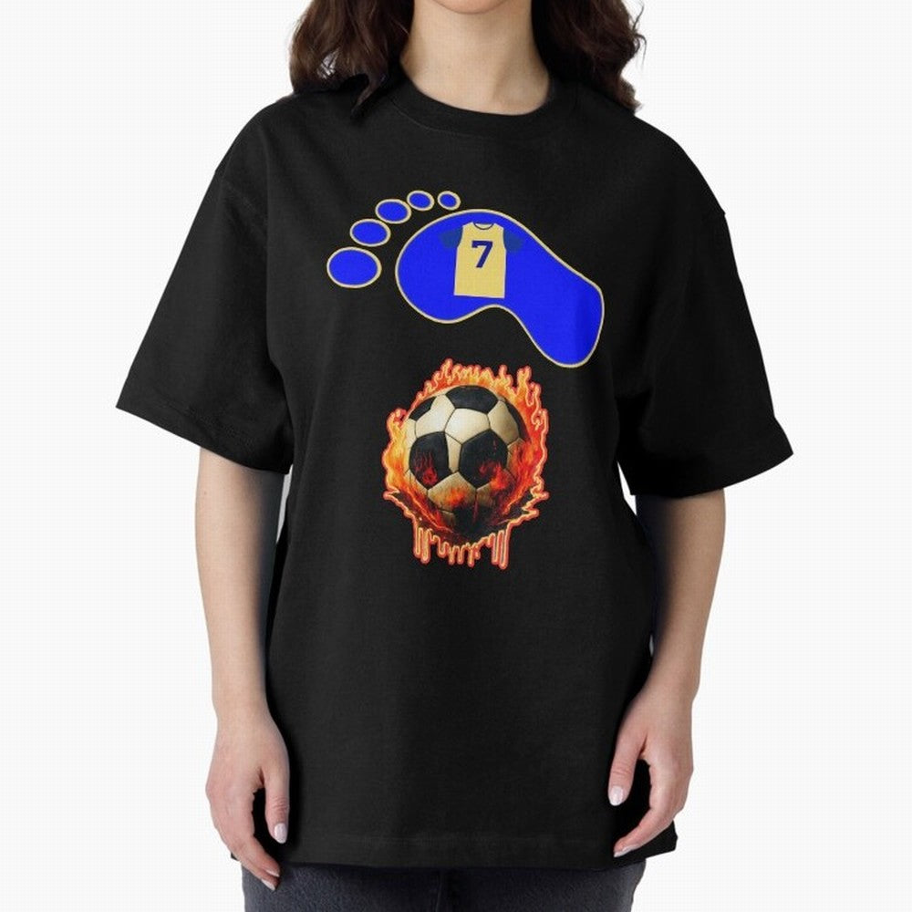 Cristiano Ronaldo 7 Oversized T-Shirt Carry the Dream of FIFA World Cup 2026 USA Canada Mexico for Fans of Messi, Neymar and Mbappe and Netherlands, Bringing Football History, Final Match Energy, Crowd Noise and Once in a Lifetime Moments; Ideal