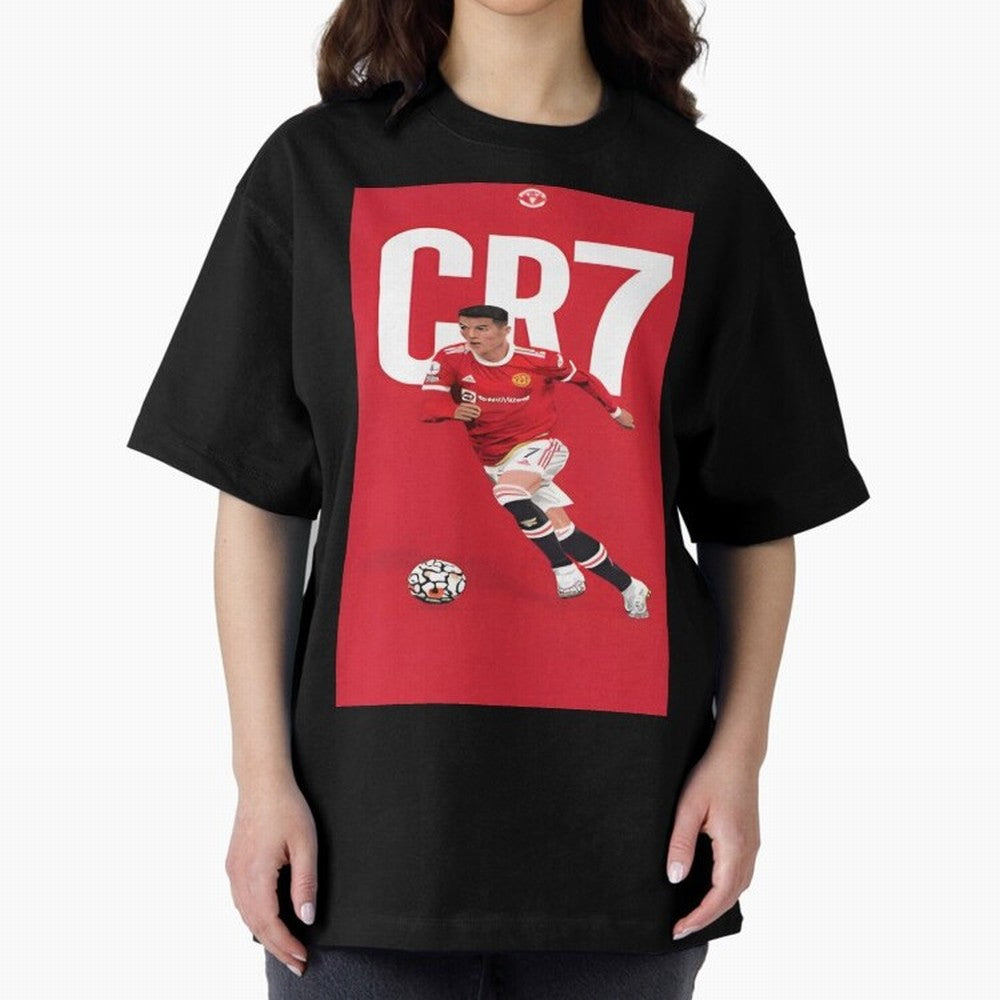 Cr7 Oversized T-Shirt Join the Countdown to the FIFA World Cup 2026 Group Stage Journey through Cristiano Ronaldo, Haaland and CR7 Highlights, Netherlands Pride, Stadium Memories, Football Loyalty, International Chants and Championship Tradition;
