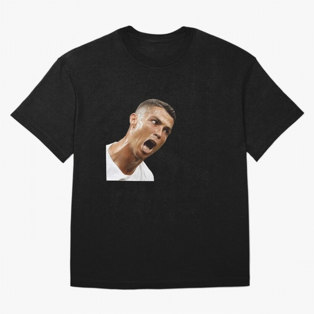 Cristiano Ronaldo Siuuu Meme Oversized T-Shirt Show Your Love for FIFA World Cup 2026 Built around Mbappe and Neymar, France and Portugal Energy, Football History, Final Match Energy, Crowd Noise and Once in a Lifetime Moments; Perfect for