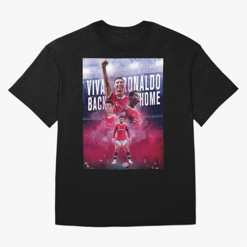 Cristiano Ronaldo Cr7 The Legend Of Manchester United , Ronaldo Gifts, Ronaldo Best Selling , Ronald Oversized T-Shirt Join FIFA World Cup 2026 USA Canada Mexico Connected to Haaland, Portugal, Spain and Germany Energy, Vintage Soccer Flavor,