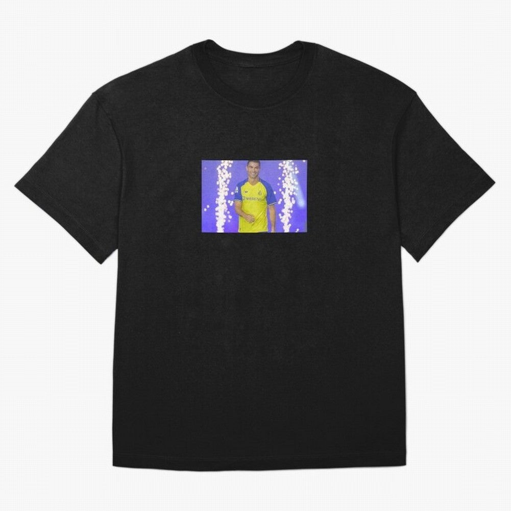 CRISTIANO RONALDO AL NASSR Oversized T-Shirt Celebrate Classic Football Spirit in the FIFA World Cup 2026 Journey through Messi, CR7 and Mbappe Highlights, Brazil, Portugal and Argentina Pride, Champion Mindset, Group Stage Buzz, Knockout Tension