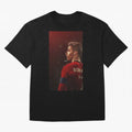 Art Ronaldo Wallpaper Oversized T-Shirt Share Match Day Hype around FIFA World Cup 2026 Group Stage, Messi, England, France and Netherlands, Match Day Excitement, Supporter Culture, Golden Goals and Global Football Passion; Created for Match Day
