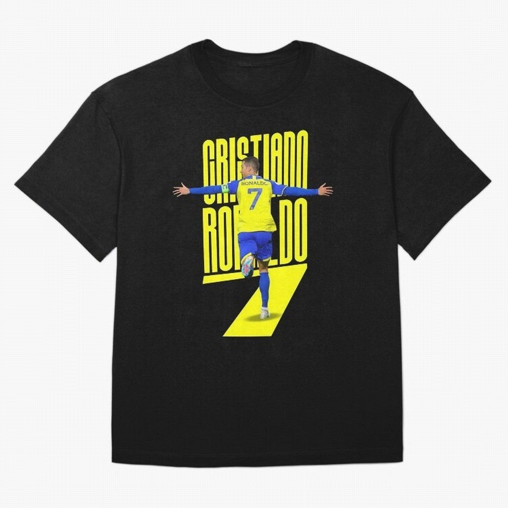 cristiano ronaldo 7 Oversized T-Shirt Show Match Day Excitement for the FIFA World Cup 2026 Journey through Haaland and Mbappe Highlights, Spain Pride, Stadium Chants, National Pride, Trophy Dreams and Unforgettable Football Memories; Ideal for