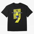 cristiano ronaldo 7 Oversized T-Shirt Show Match Day Excitement for the FIFA World Cup 2026 Journey through Haaland and Mbappe Highlights, Spain Pride, Stadium Chants, National Pride, Trophy Dreams and Unforgettable Football Memories; Ideal for