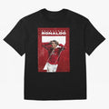 Cristiano Ronaldo Oversized T-Shirt Capture Stadium Memories from FIFA World Cup 2026 Group Stage Celebrating Messi, Neymar and Mbappe, England, France and Netherlands Energy, Champion Mindset, Group Stage Buzz, Knockout Tension and Passionate Fan