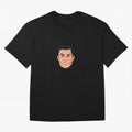 CR7 , Cristiano Ronaldo fan-art Oversized T-Shirt Show Championship Spirit for the FIFA World Cup 2026 Group Stage Journey through Messi, CR7 and Mbappe Highlights, Spain and Netherlands Pride, Classic Soccer Heritage, Championship Pressure, Fan