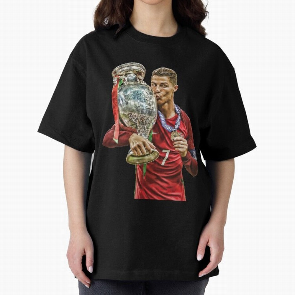 Ronaldo The Lagend Oversized T-Shirt Cheer through Every Moment of FIFA World Cup 2026 USA Canada Mexico with Cristiano Ronaldo, England, France and Netherlands Energy, Stadium Chants, National Pride, Trophy Dreams and Unforgettable Football